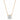 1 Carat Round Solitaire 4 Prong Diamond Pendant & Chain In White Gold