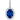 3.50 Ct Oval Sapphire Gemstone Halo Pendant