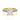 2 Carat Princess Cut 4 Prong Channel Setting Diamond Ring In Yellow Gold