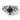 1.50 Ct Prong Set Flower Black Diamond Engagement Ring