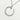 0.50 Carat Round Cut Diamond Pendant In White Gold