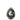 0.59 Ct Pear Shape Salt and Pepper Diamond