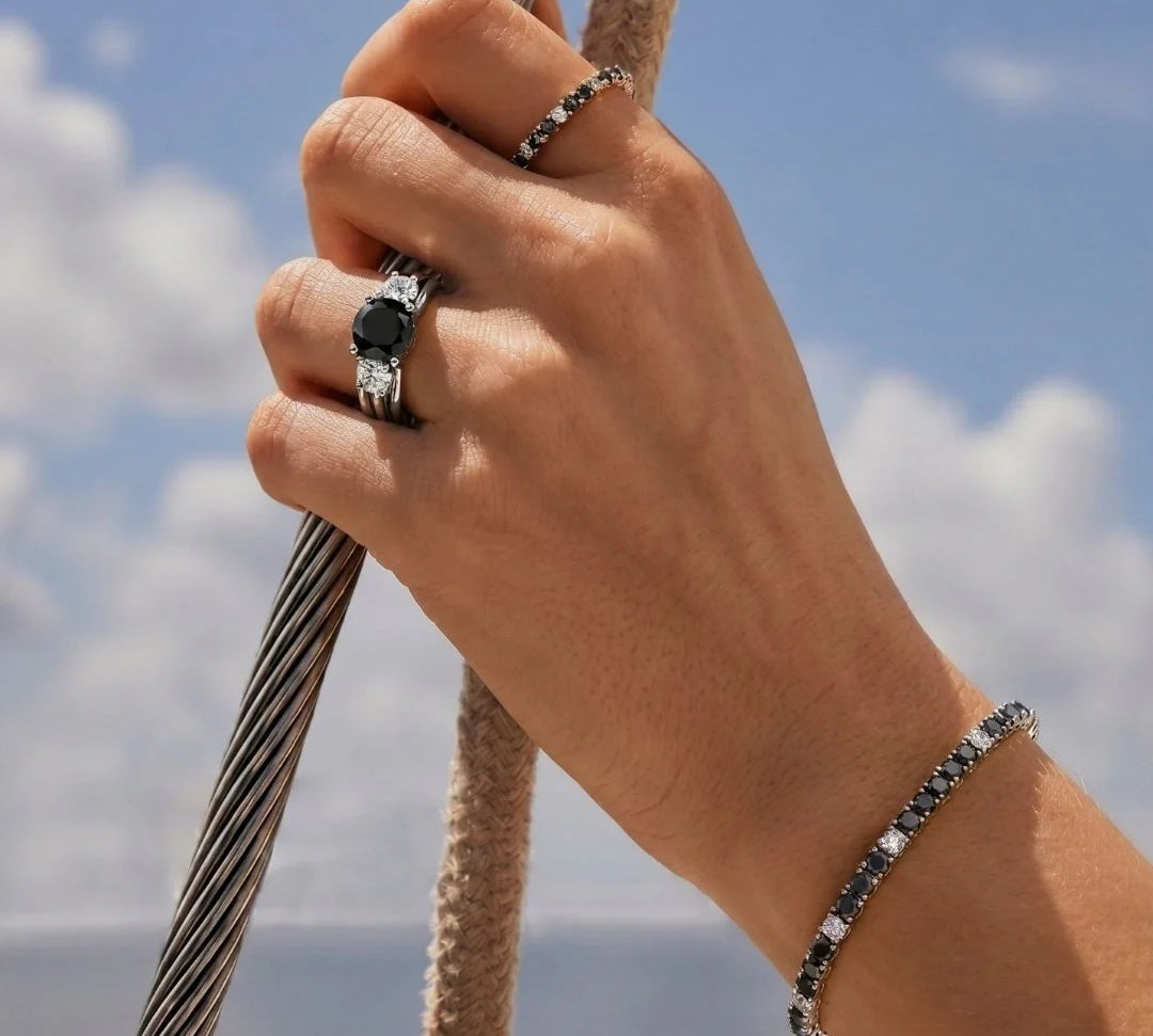 Lab-Grown Black Diamond Jewelry