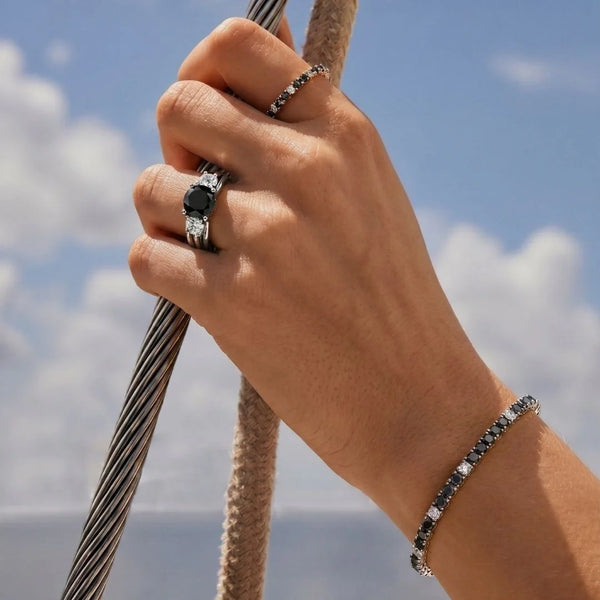 Lab-Grown Black Diamond Jewelry