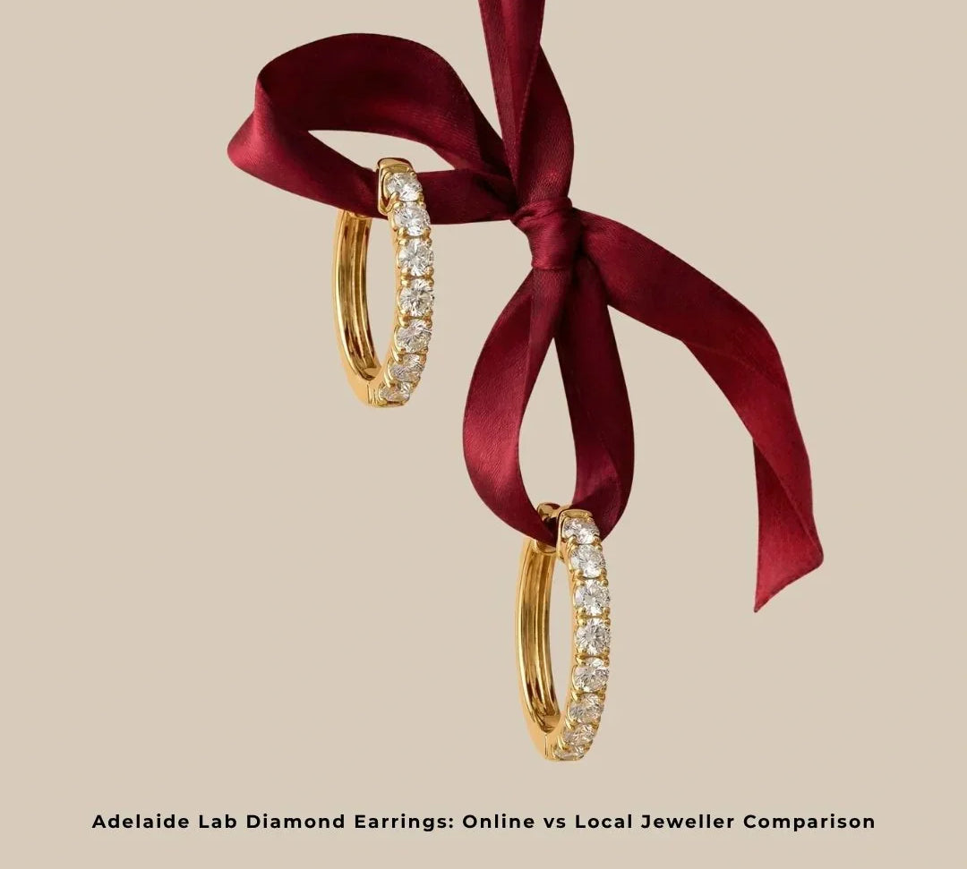 Adelaide Lab Diamond Earrings: Online vs Local Jeweler Comparison