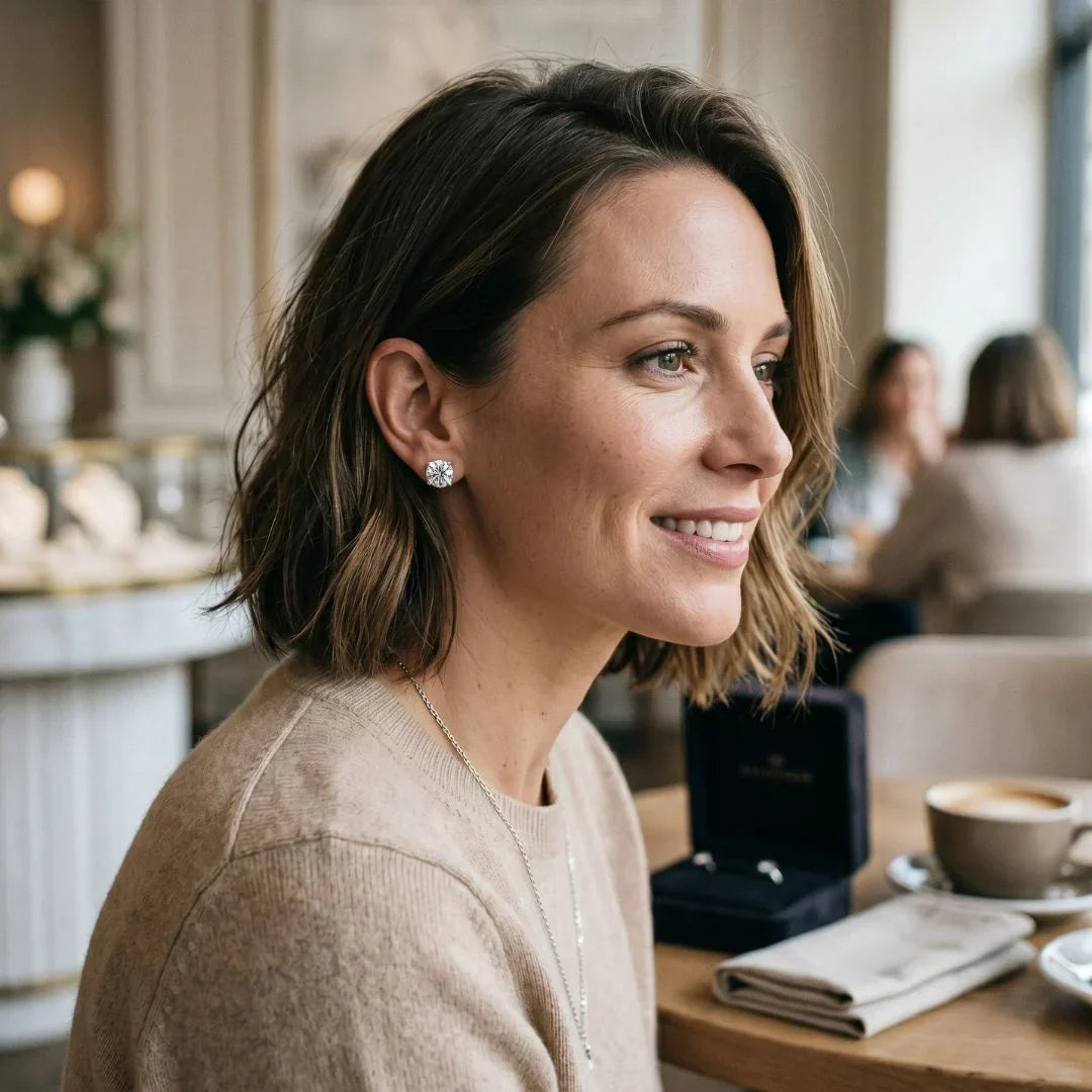 Lab-Grown Diamond Stud Earrings