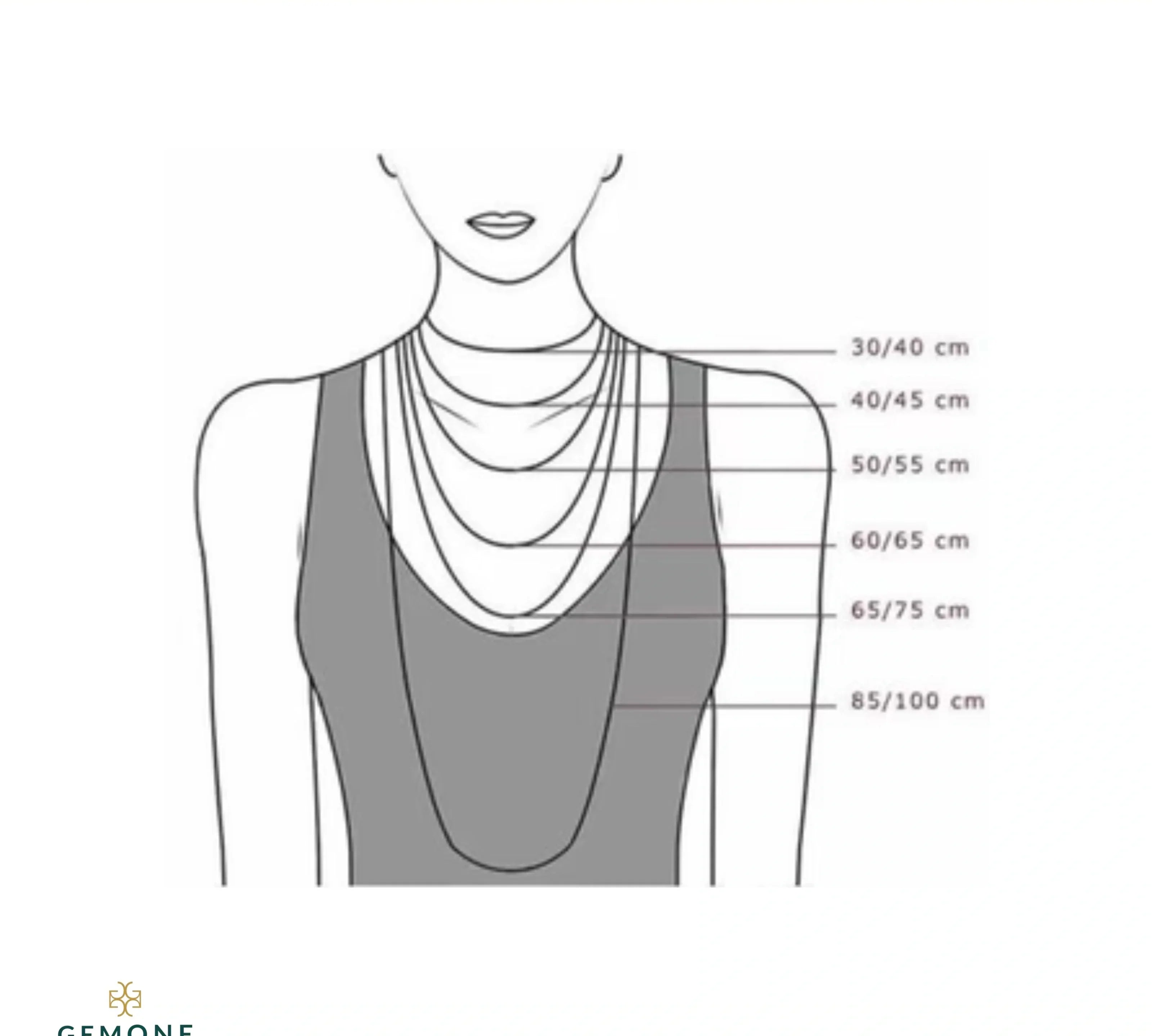 Diamond Beads Necklace Size Guide Know The Basic Things Before Purchase