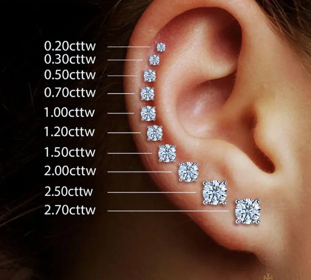 Earring Size Guide for Both Men and Women
