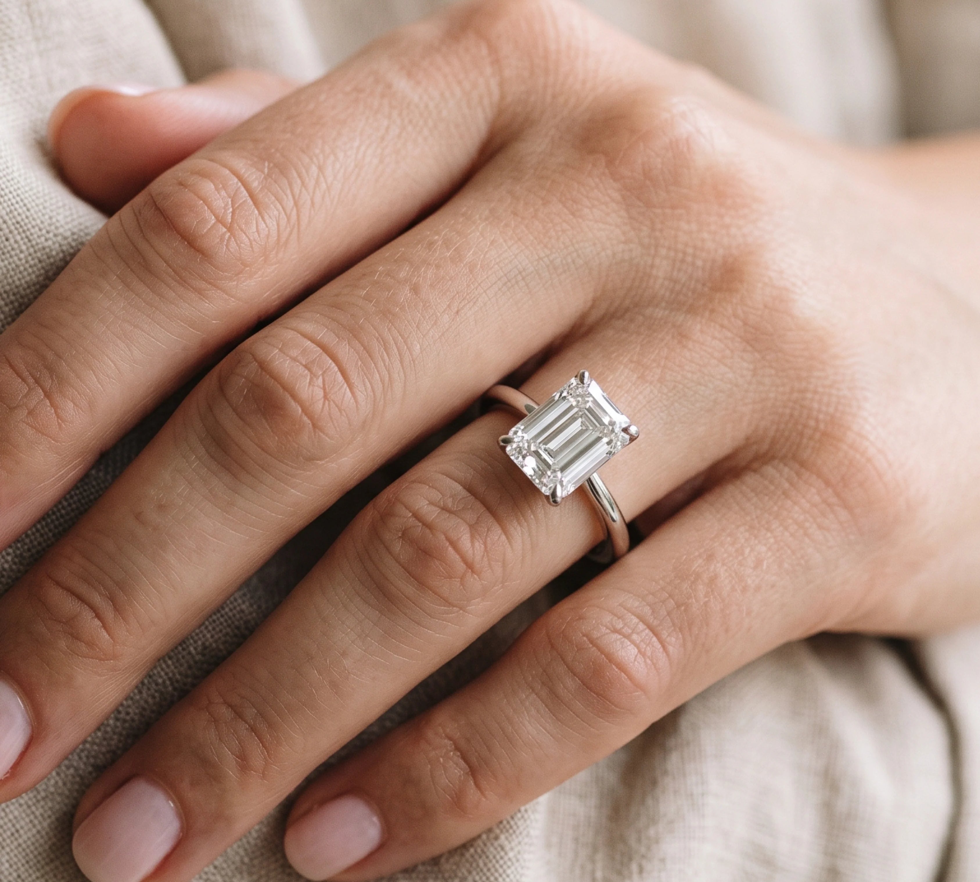 Emerald Cut Diamond Engagement Rings Guide
