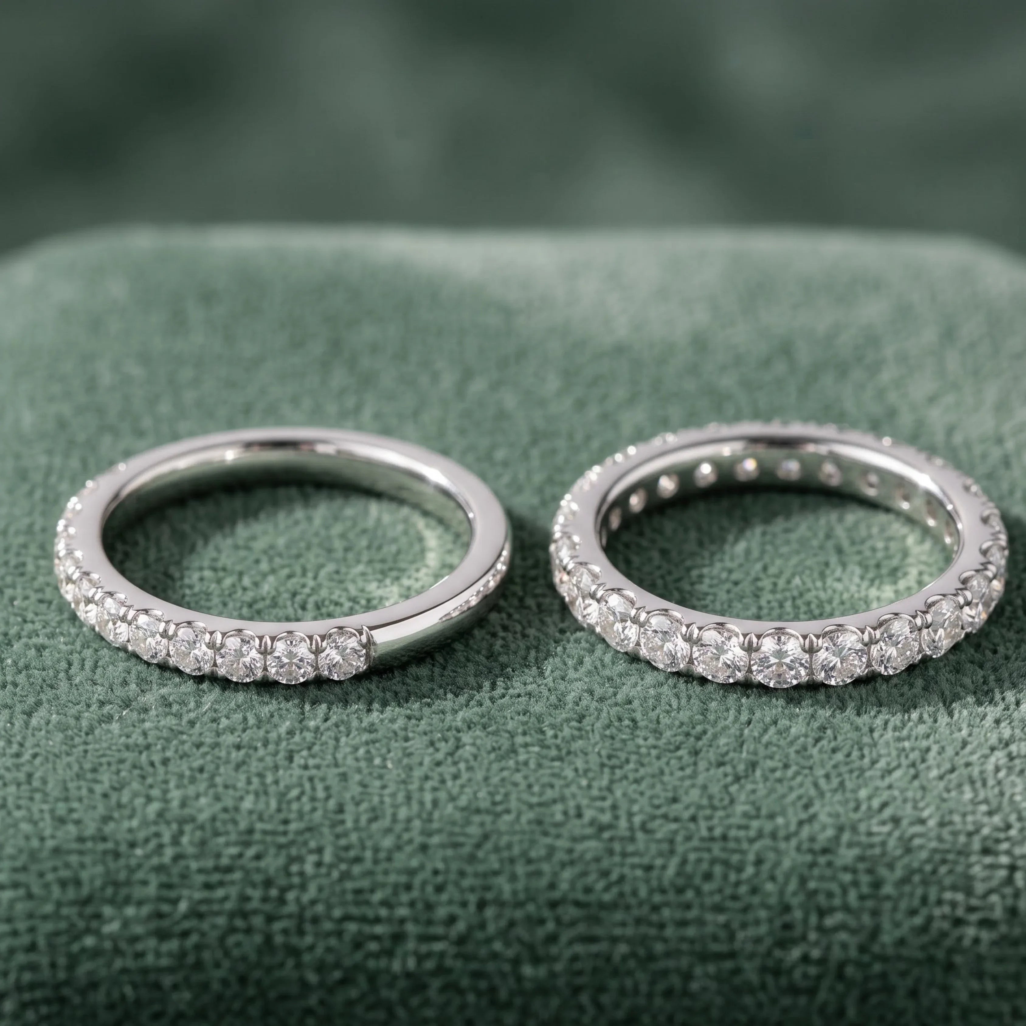 Half Eternity Vs Full Eternity Wedding Bands