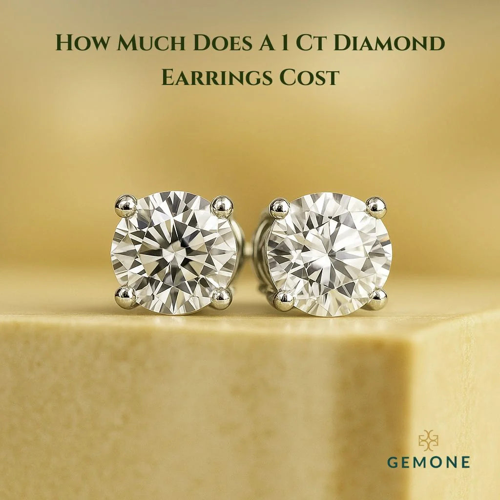 How Much Does A 1 Ct Diamond Earrings Cost