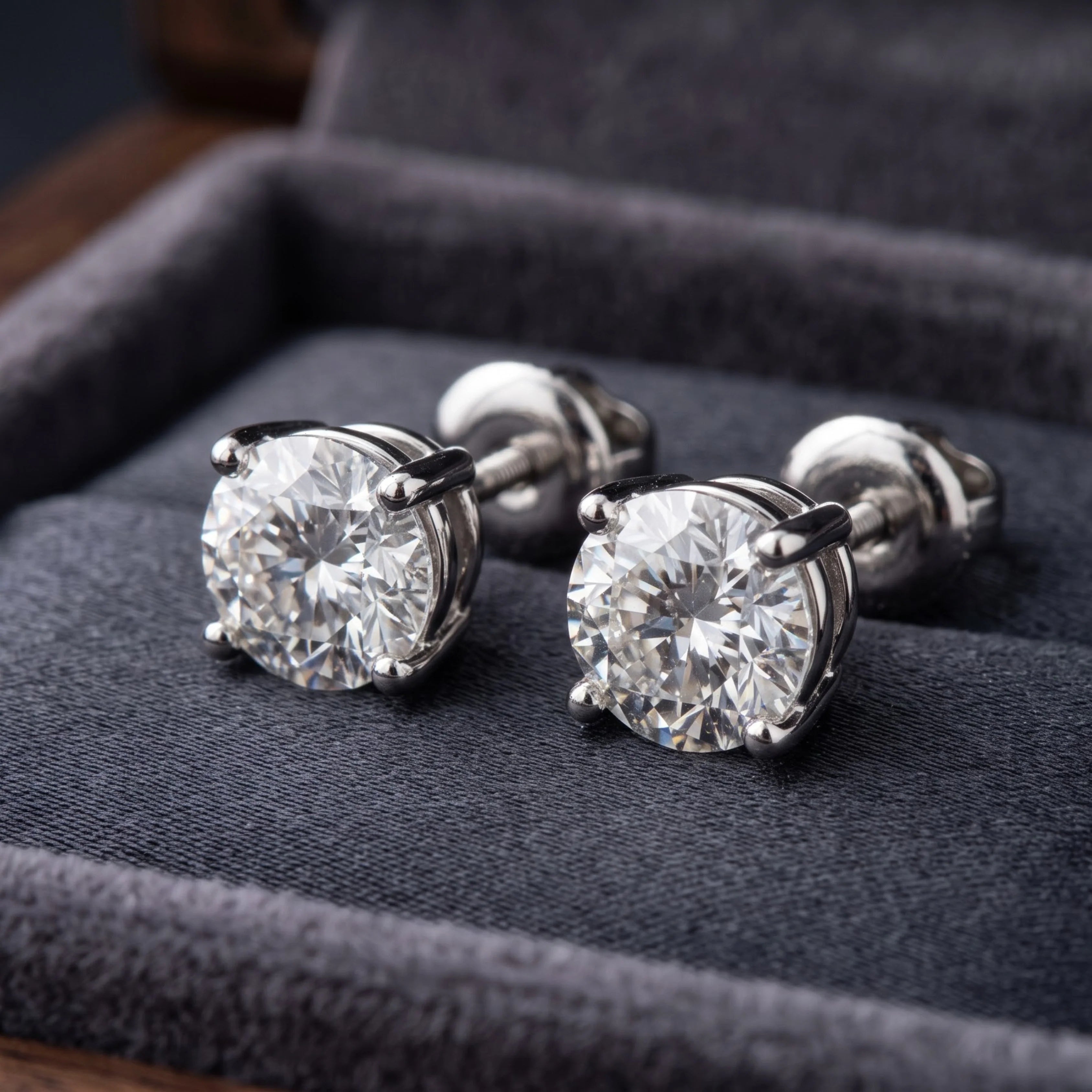 How Much Does A 1 Ct Diamond Earrings Cost