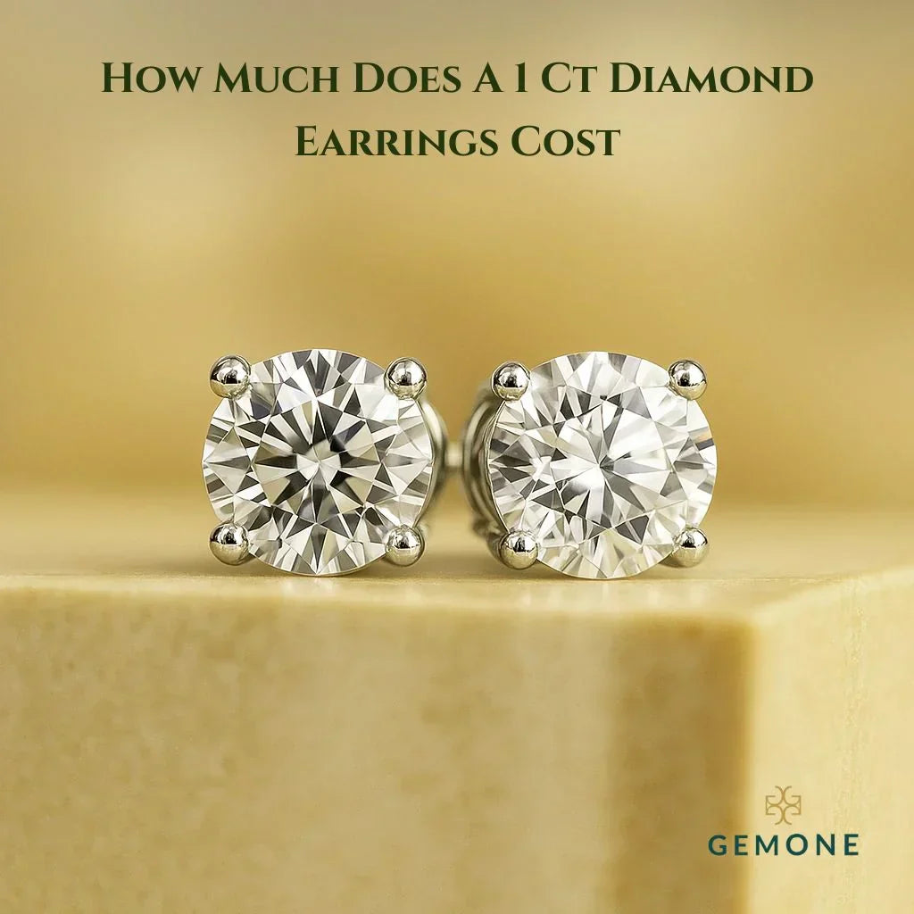 How Much Does A 1 Ct Diamond Earrings Cost