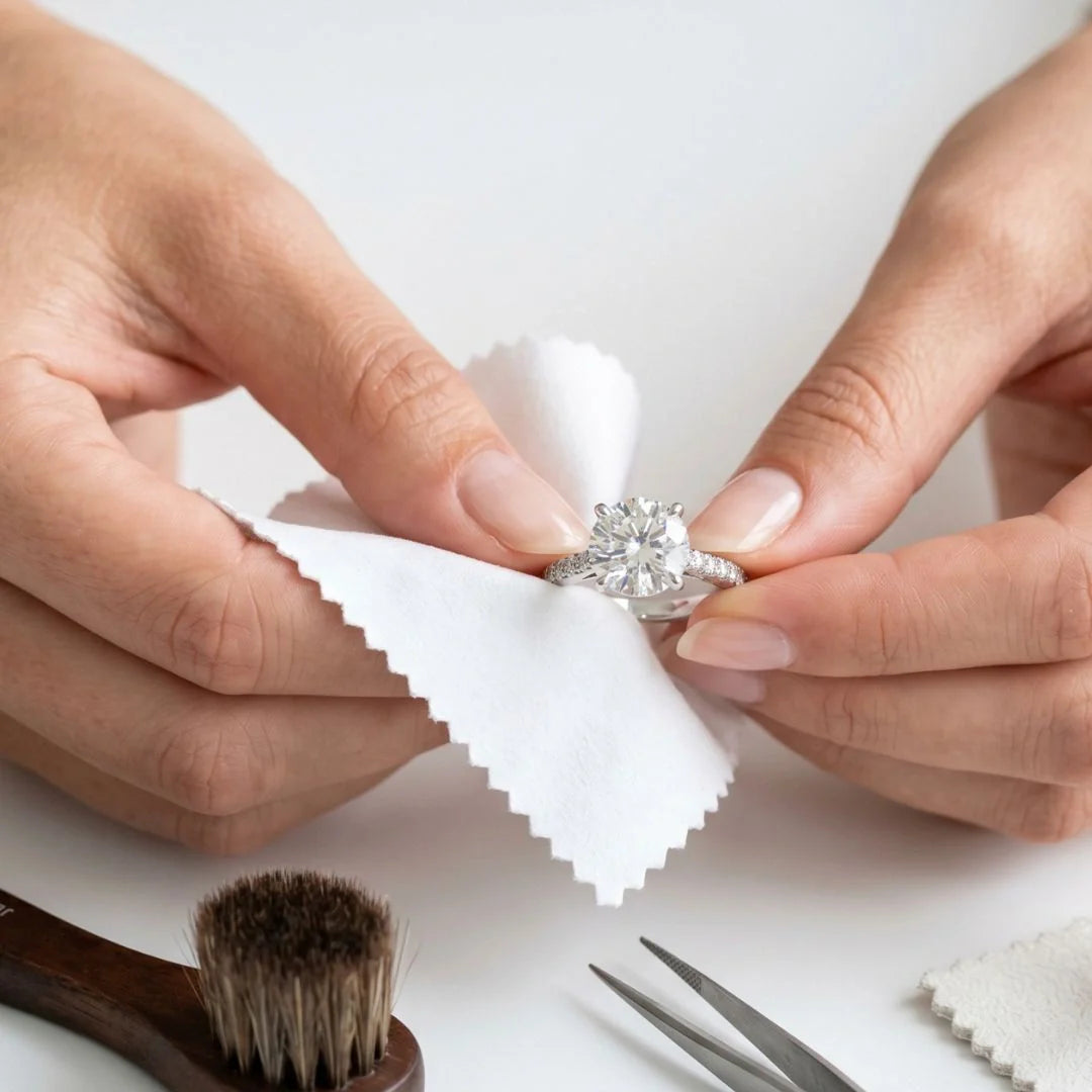 Care For Your Lab-Grown Diamond Jewelry