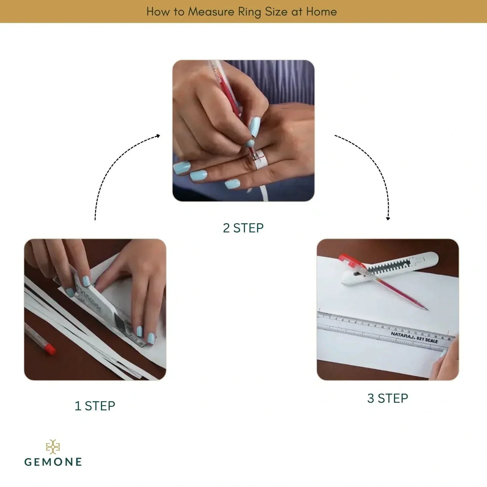 How to Measure Ring Size at Home (Check Ring Size Chart)