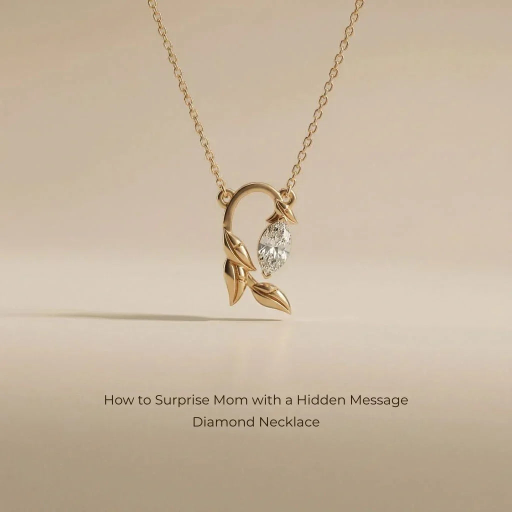 How to Surprise Mom with a Hidden Message Diamond Necklace