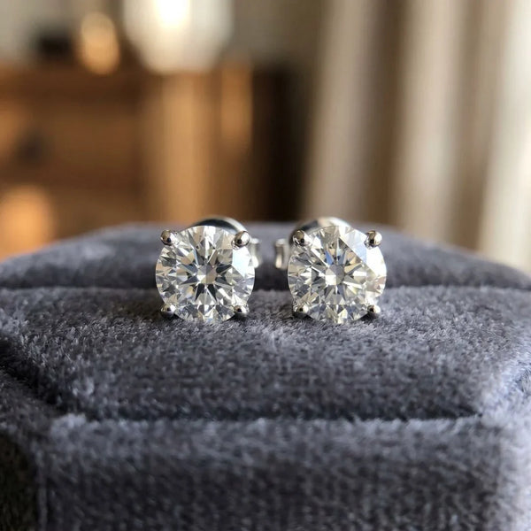 Lab-Grown Diamond Stud Earrings Guide