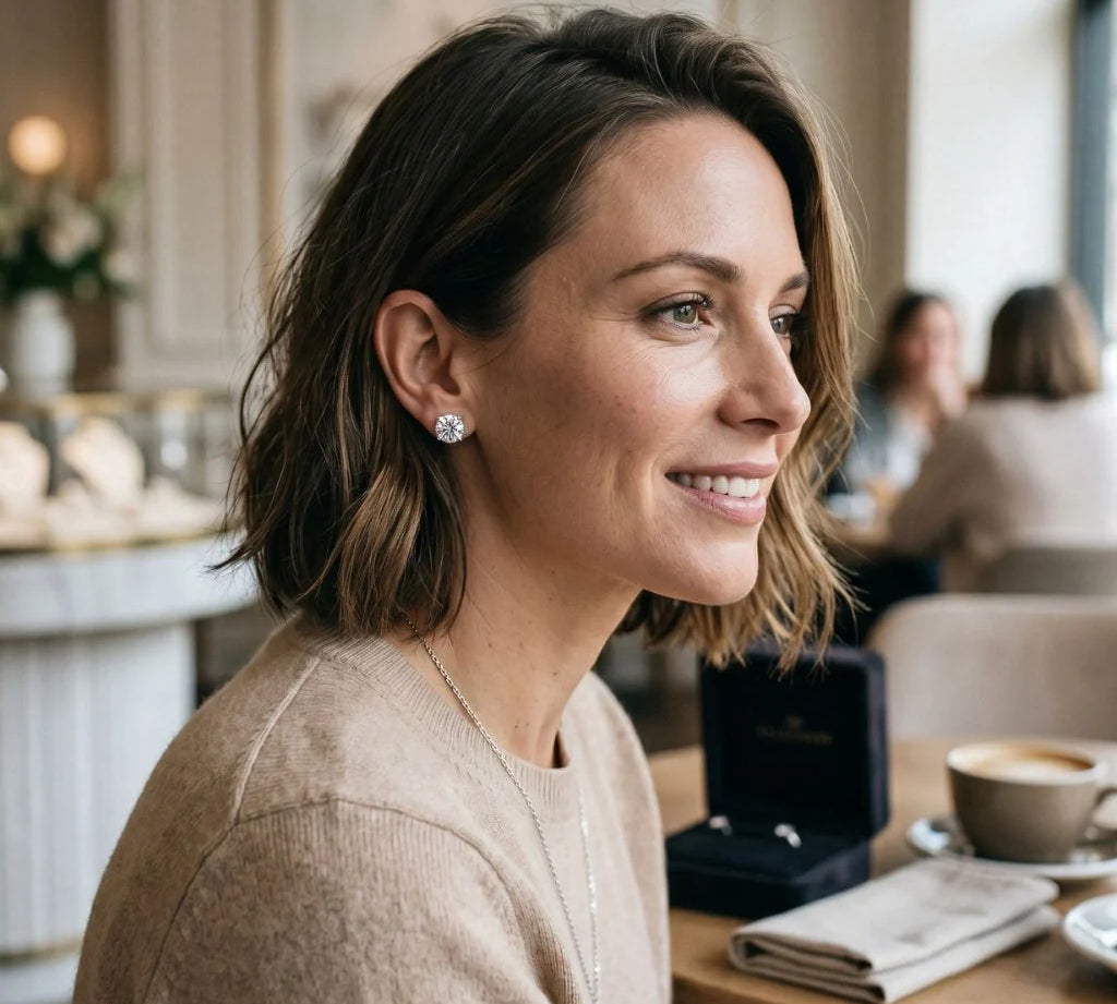 Top 5 Elegant Lab-Grown Diamond Stud Earrings You Can Buy Under $2,000