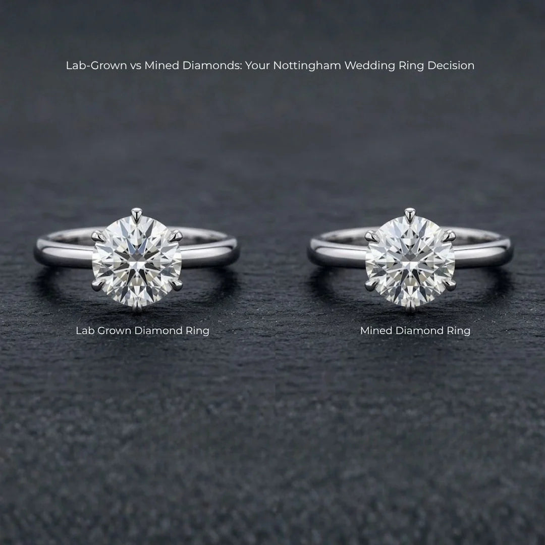 Lab-Grown vs Mined Diamonds: Your Nottingham Wedding Ring Decision