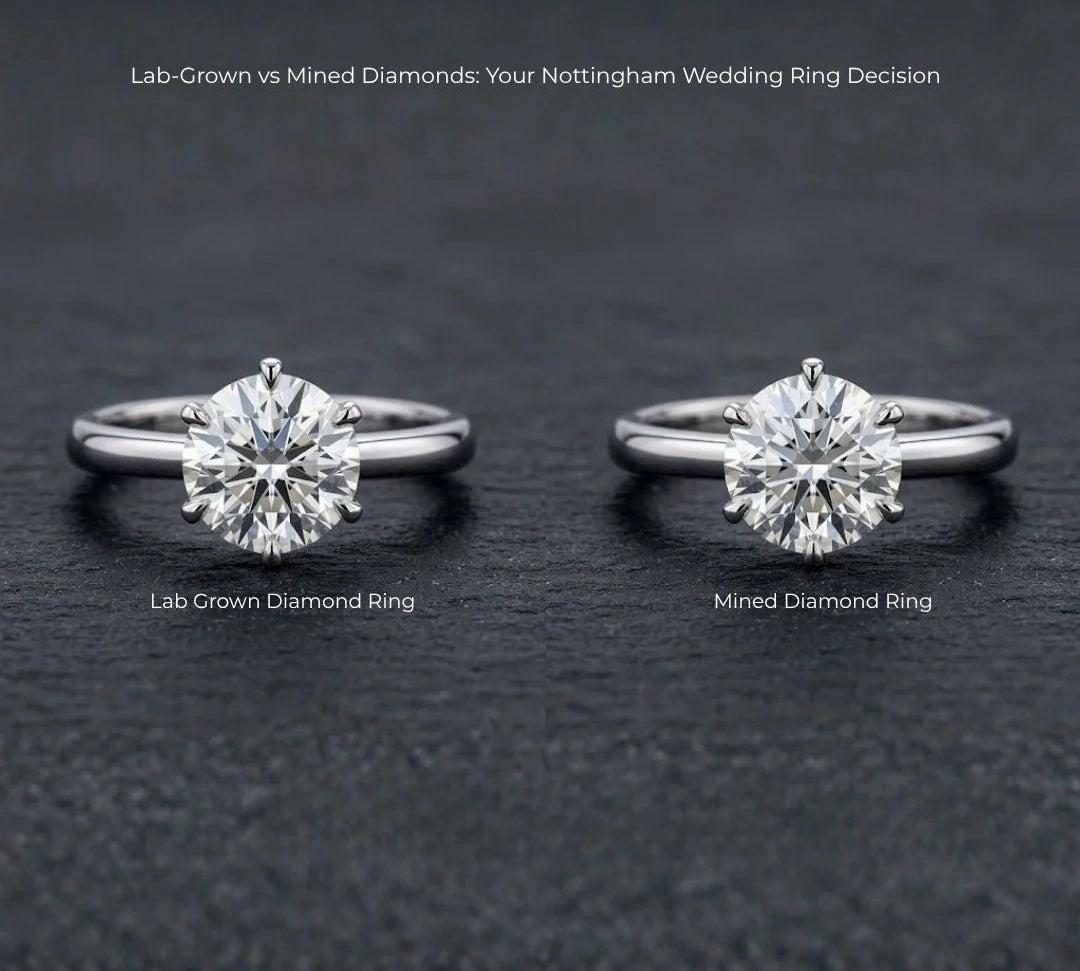 Lab-Grown vs Mined Diamonds: Your Nottingham Wedding Ring Decision