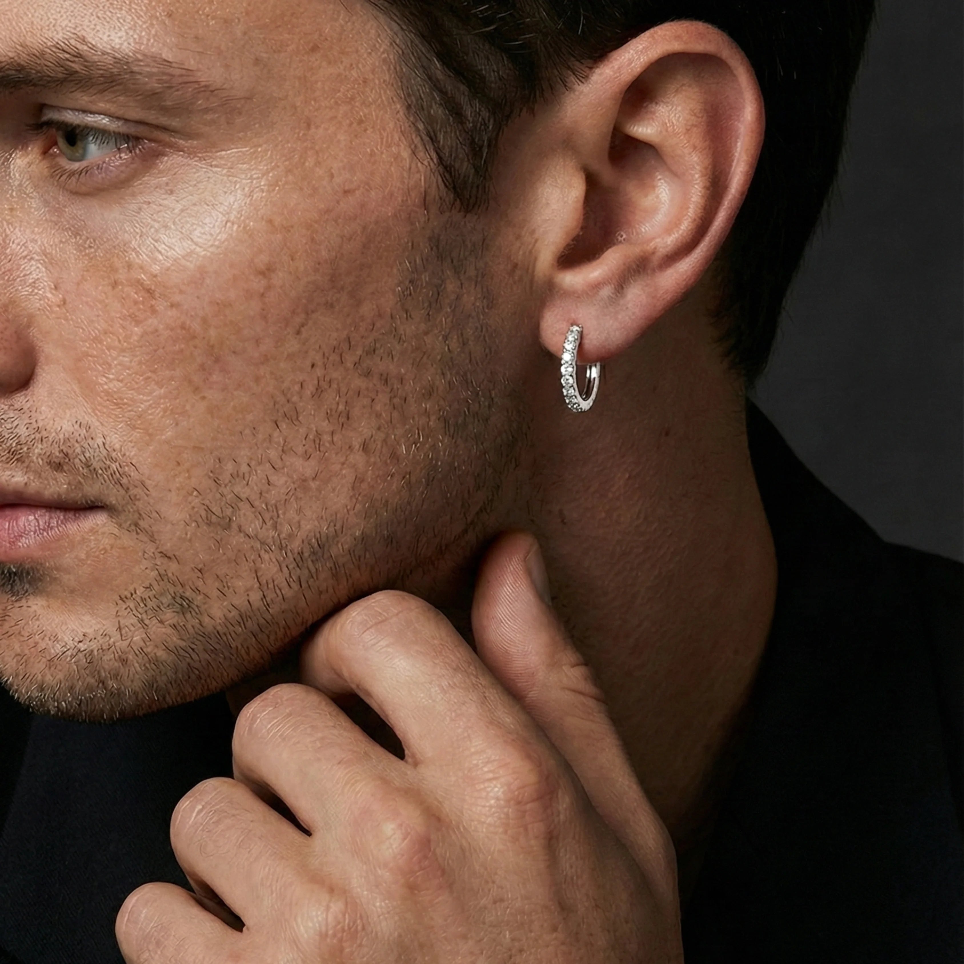 Lab Grown Diamond Hoop Earrings: Stylish And Affordable Men's Picks
