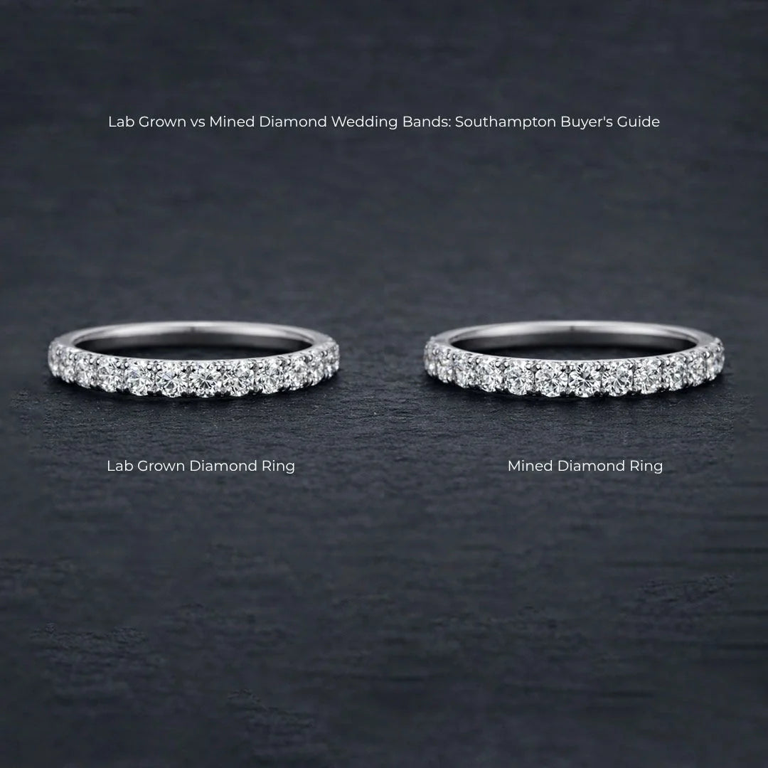 Lab Grown vs Mined Diamond Wedding Bands: Southampton Buyer's Guide