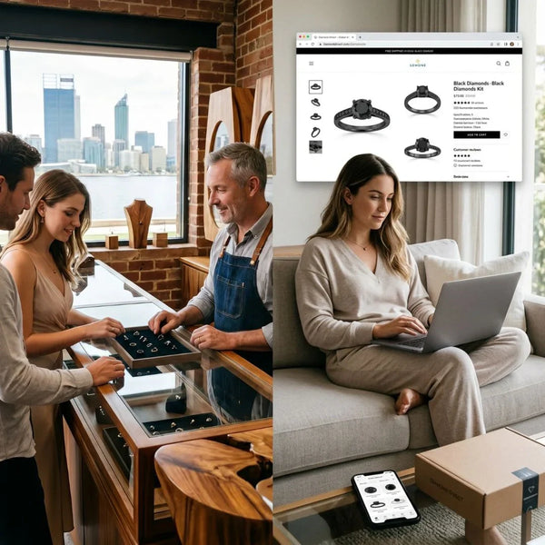 Local Perth Jewelers vs Online: Who Wins for Black Diamonds?