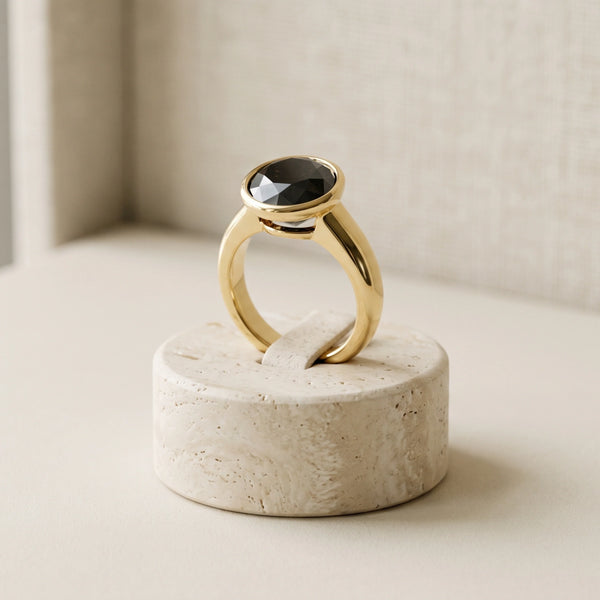 Natural Black Diamonds In Modern Settings: Black Diamond Band Ideas