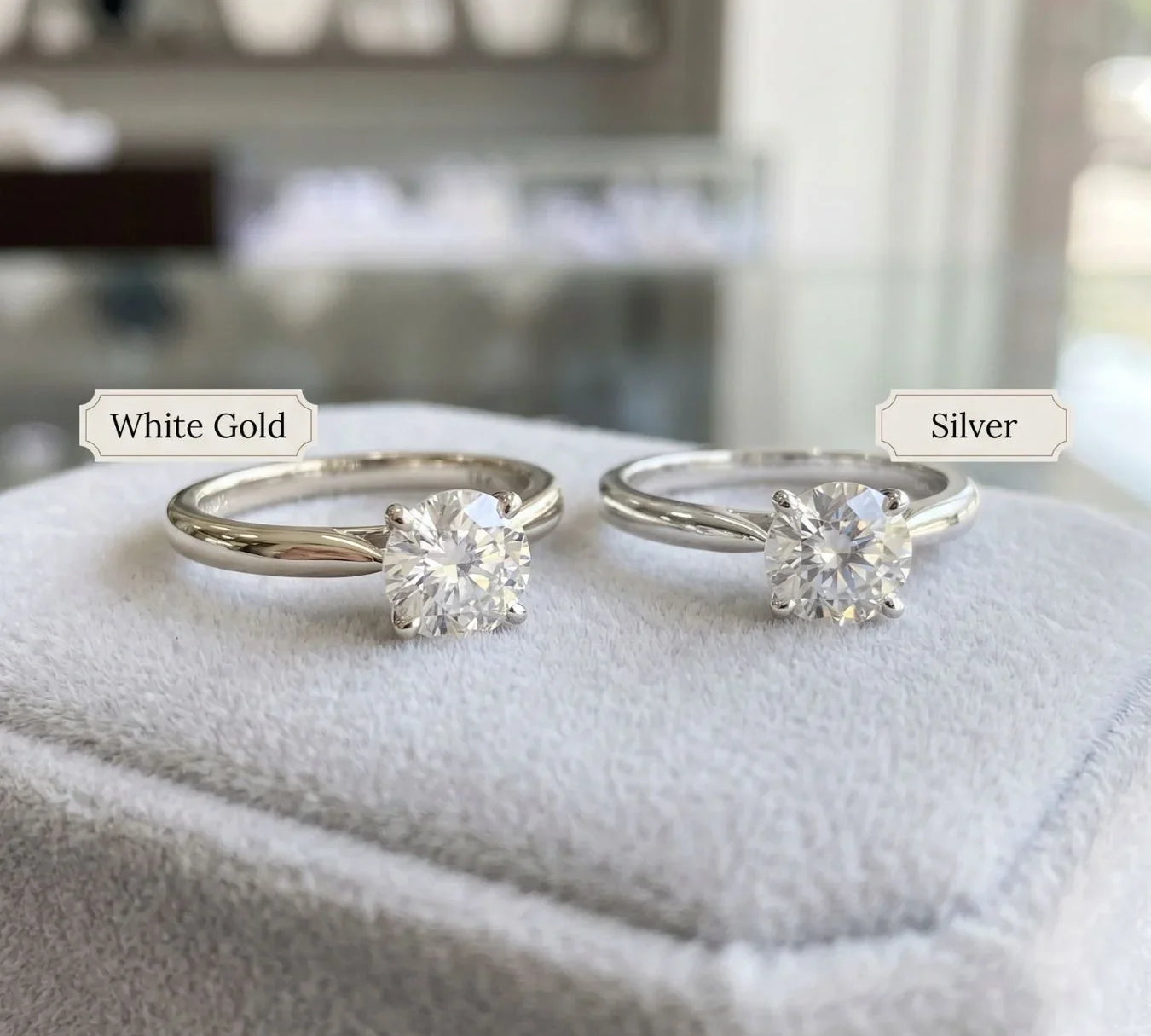 White Gold vs. Silver: What’s the Difference Which Is Better?