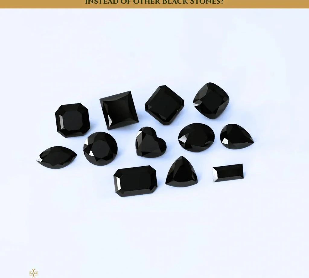 Why Choose Natural Black Diamond instead of other Black Stones?