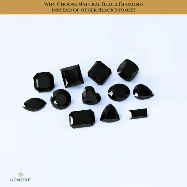 Why Choose Natural Black Diamond instead of other Black Stones?