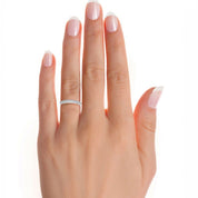 0.40 Carat Channel Setting Diamond Half Eternity Band