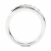 0.50 Carat 7 Stone Channel Setting Lab Diamond Ring