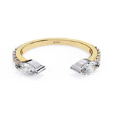 0.35 Carat Marquise Cut Toi et Moi Diamond Wedding Band In White Gold