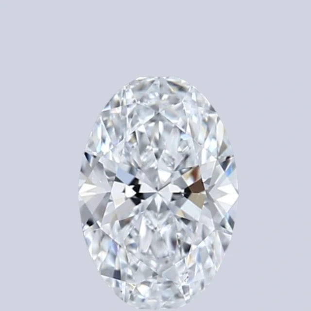 0.70 Carat Oval Cut Lab Diamond