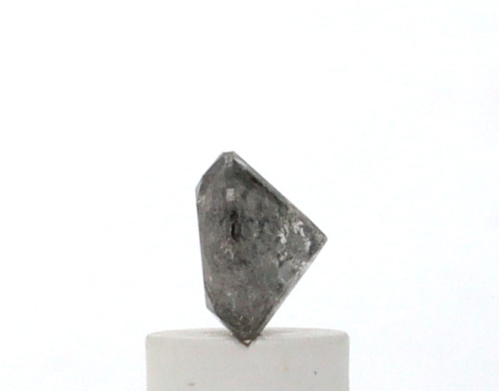 0.78 Carat Round Cut Salt & Pepper Diamond