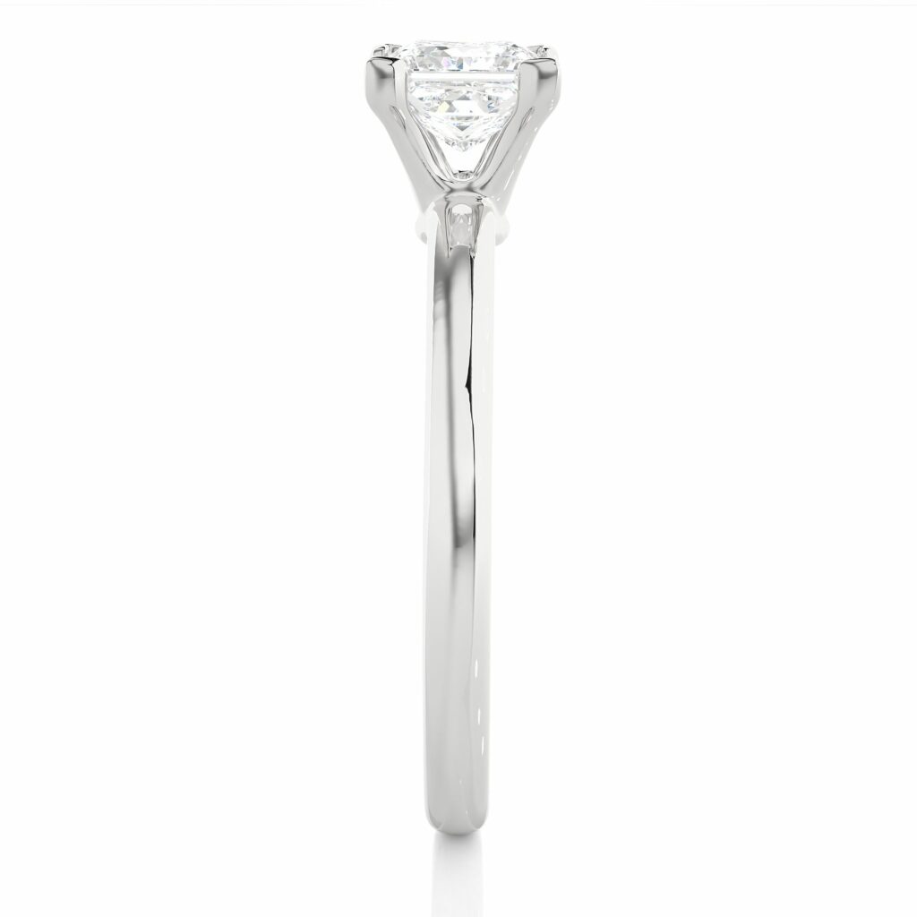 Princess Solitaire Lab Created Diamond Engagement Ring Solitaire Engagement Rings