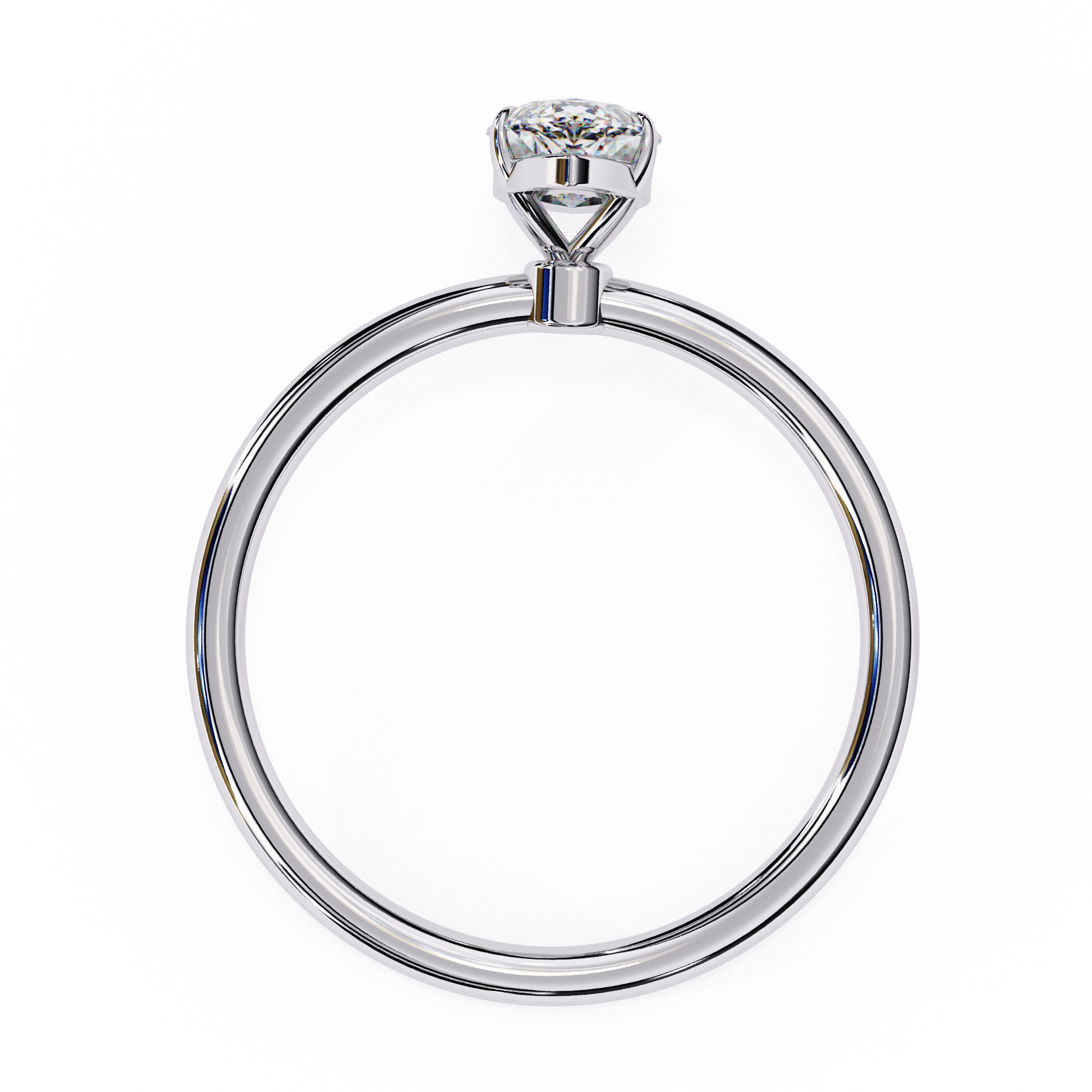 1 Carat Marquise Cut Solitaire Diamond Engagement Ring Solitaire Engagement Rings