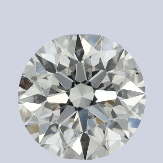 0.92 Carat Round Man Made Diamond