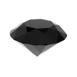 1ct-5ct Round Cut Black Diamond Stone