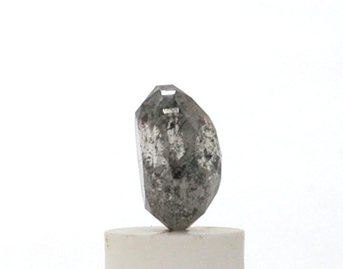 1.01 Carat Oval Shape Salt & Pepper Diamond