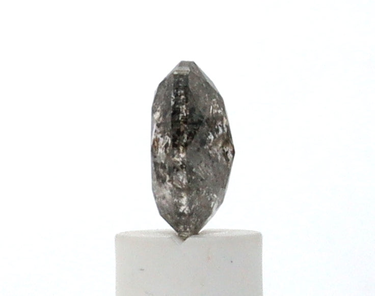 1.05 Carat Oval Cut Salt and Pepper Diamond