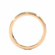 1.31 Carat Round Cut Channel Set Half Eternity Diamond Wedding Band