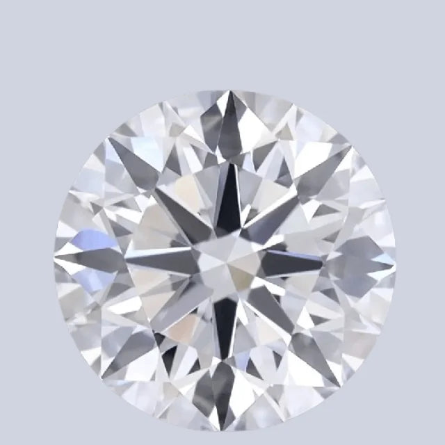 1.30 Carat Round Cut Lab Grown Diamond