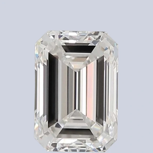 1.50 Carat Emerald Shaped Man Made Diamond