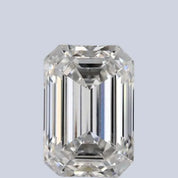 1.50 Ct Wt Emerald Shape Man Made Diamond