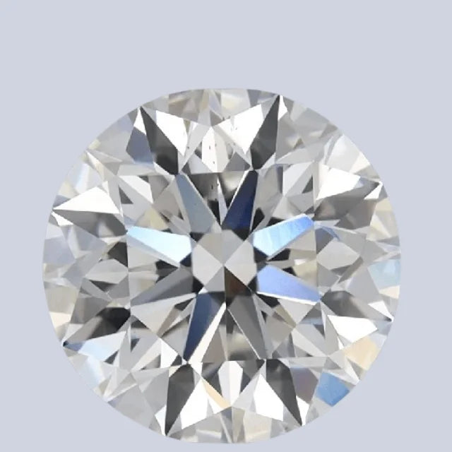 1.75 Carat Round Shaped Man Made Diamond