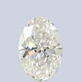 1 Carat Oval Shape Lab Created Diamond