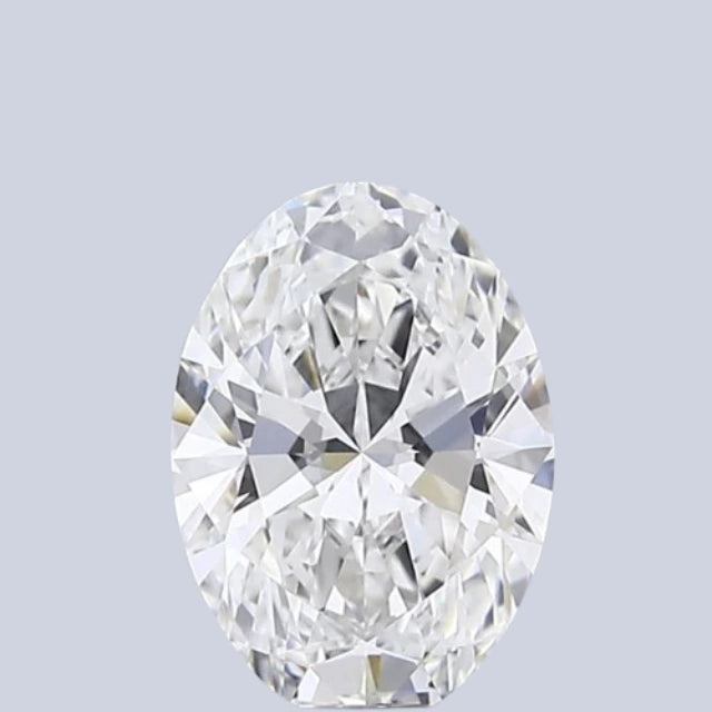 1 Ct Oval Shape Man Made Diamond