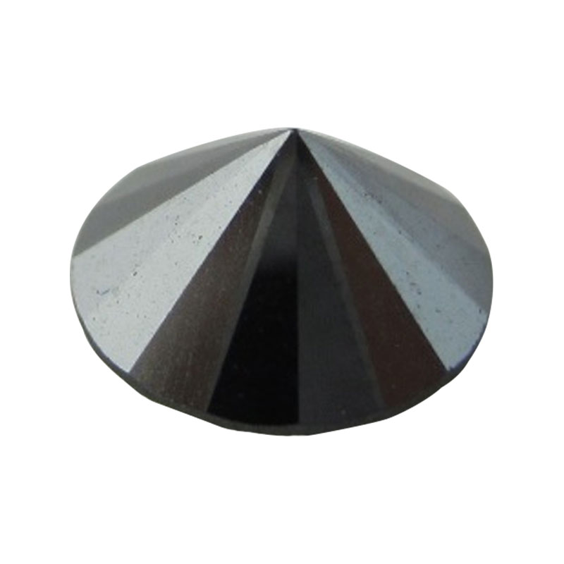1ct-5ct Round Cut Black Diamond Stone